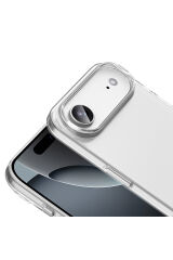 iPhone 17 Air Kılıf Droga Kapak - Şeffaf