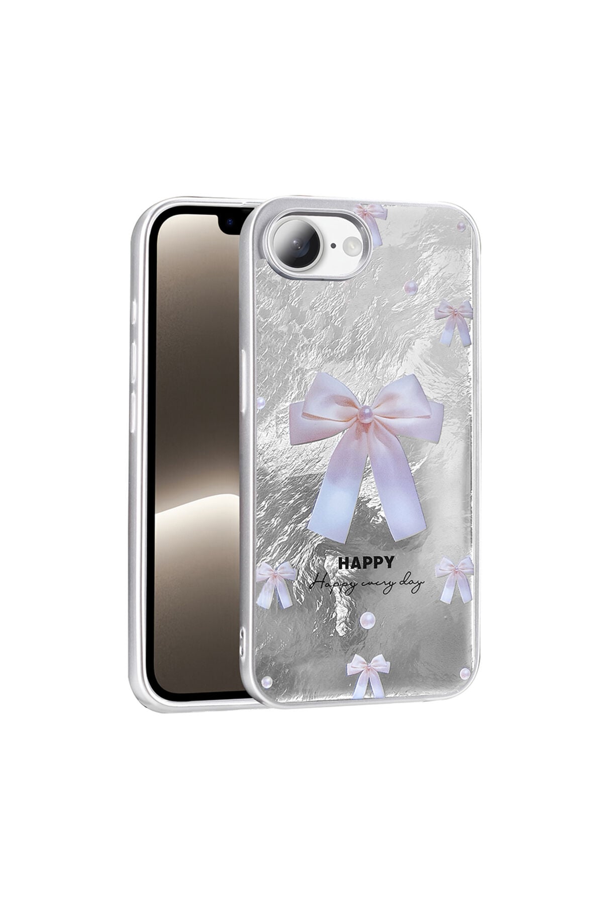 iPhone 17E Kılıf Desenli Zore Mep Kapak - İncili Fiyonk