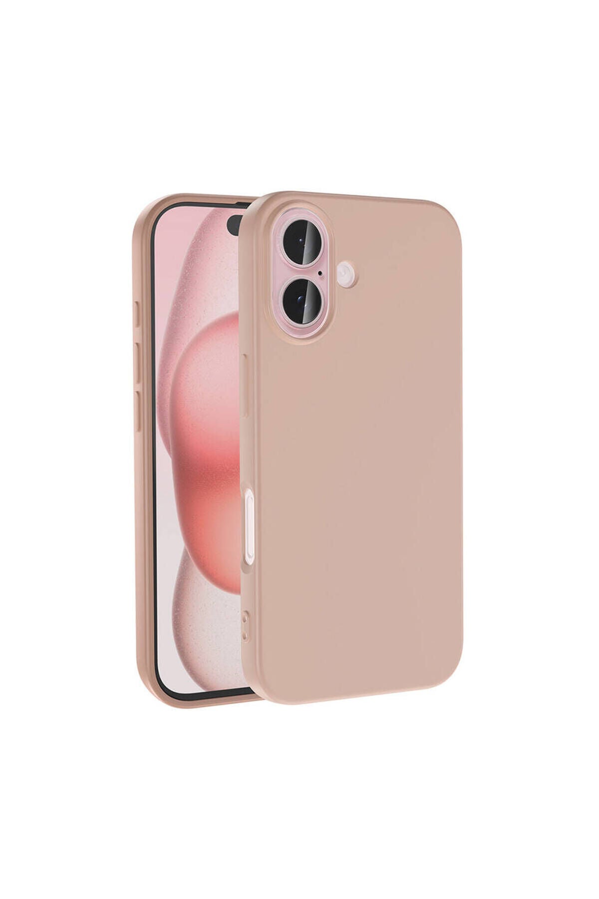 iPhone 16 Kılıf Zore Lansman Kapak - Koyu Yeşil Gold