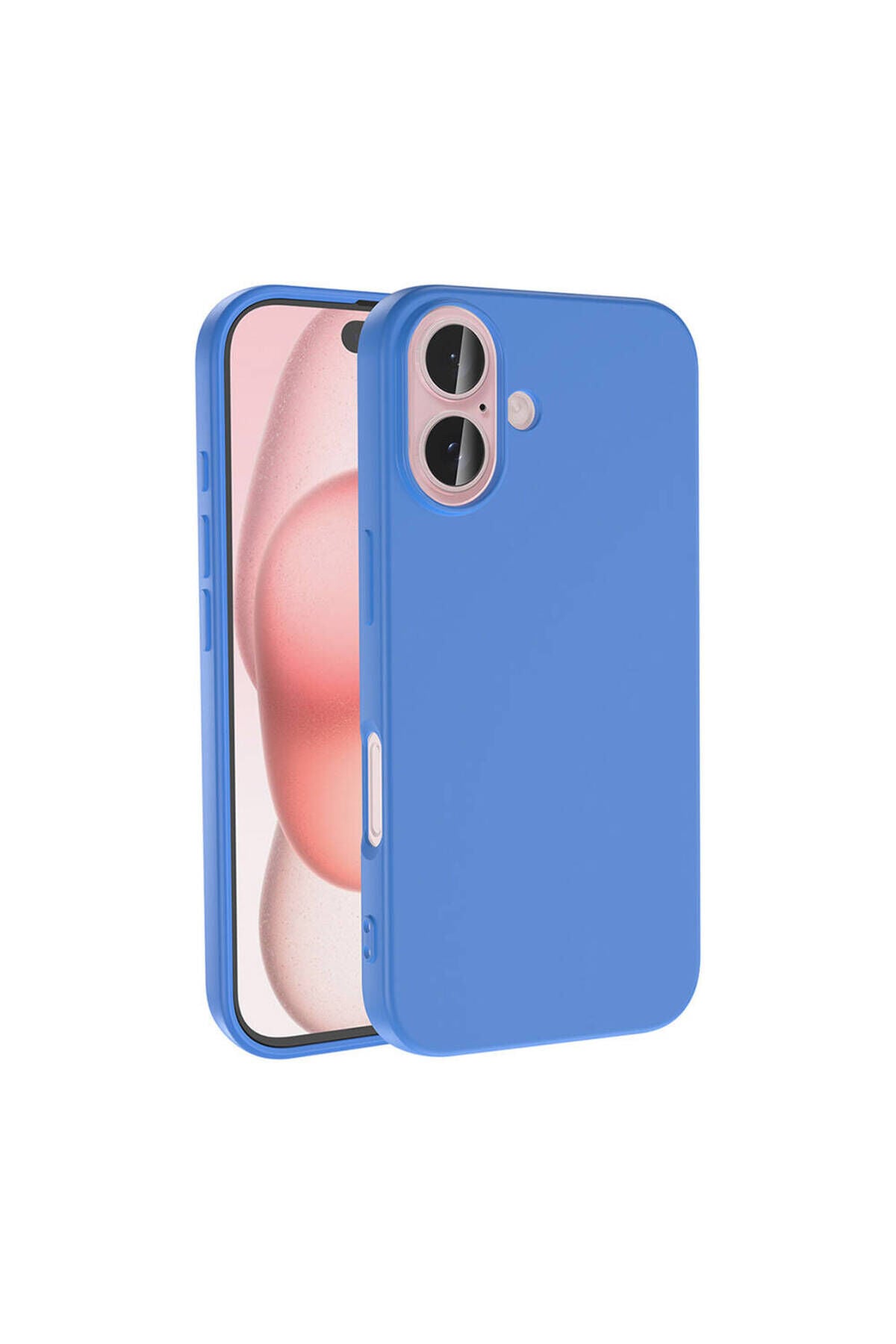iPhone 16 Kılıf Zore Lansman Kapak - Koyu Yeşil Mavi