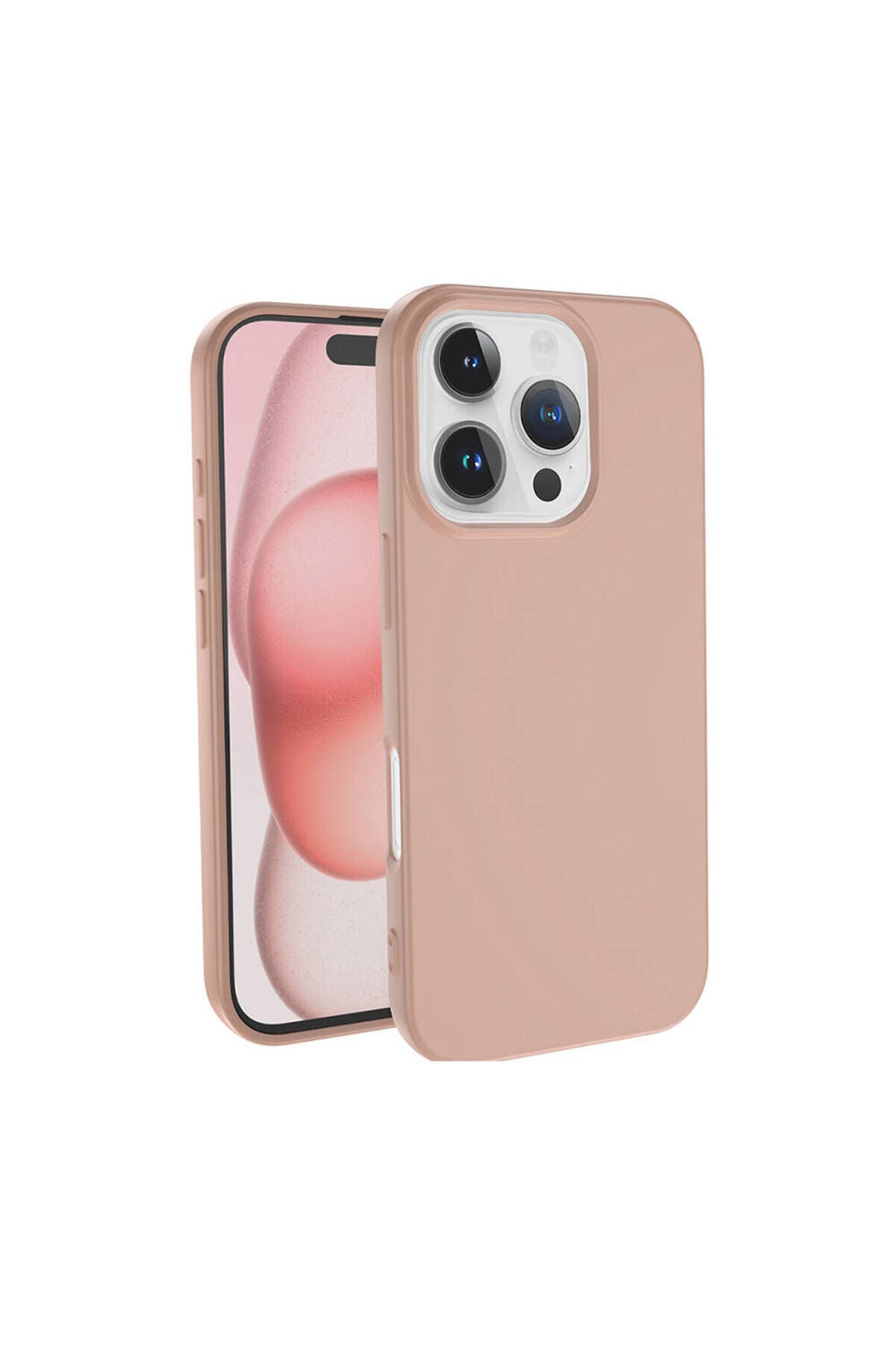 iPhone 16 Pro Kılıf Zore Lansman Kapak-Gold Gold