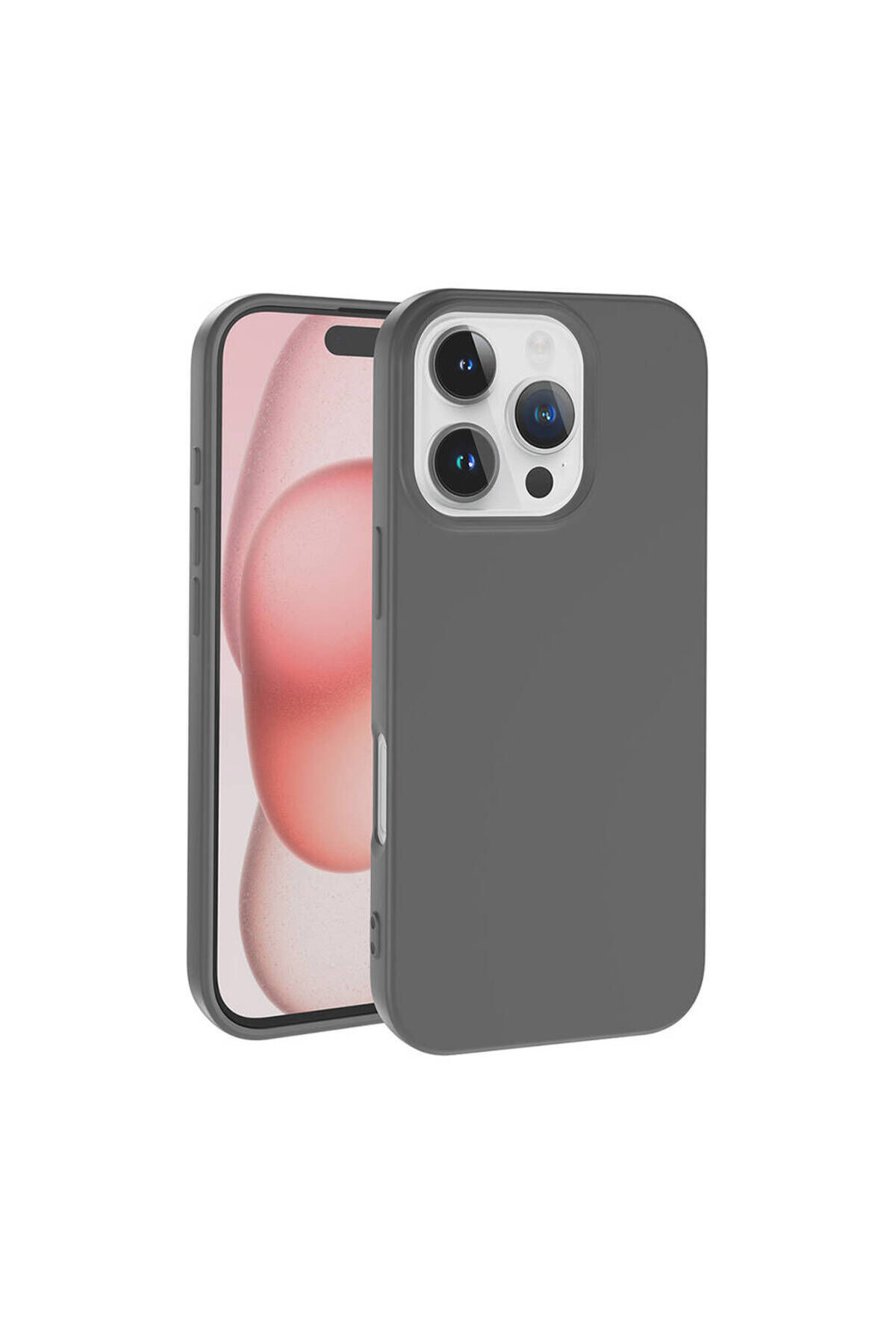 iPhone 16 Pro Max Kılıf Zore Lansman Kapak-Titanyum-Gri Titanyum-Gri