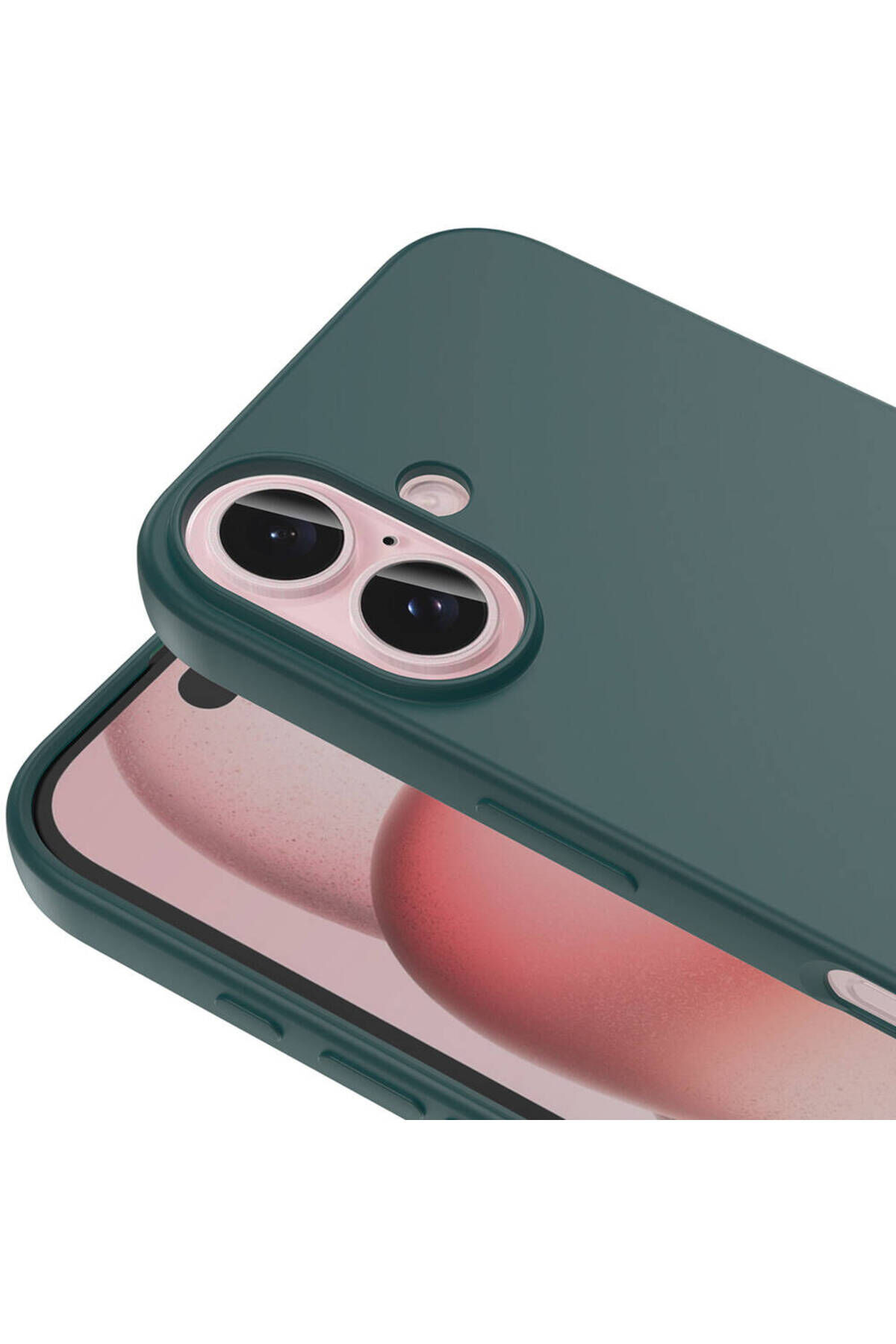 iPhone 16 Plus Kılıf Zore Lansman Kapak-Siyah Siyah