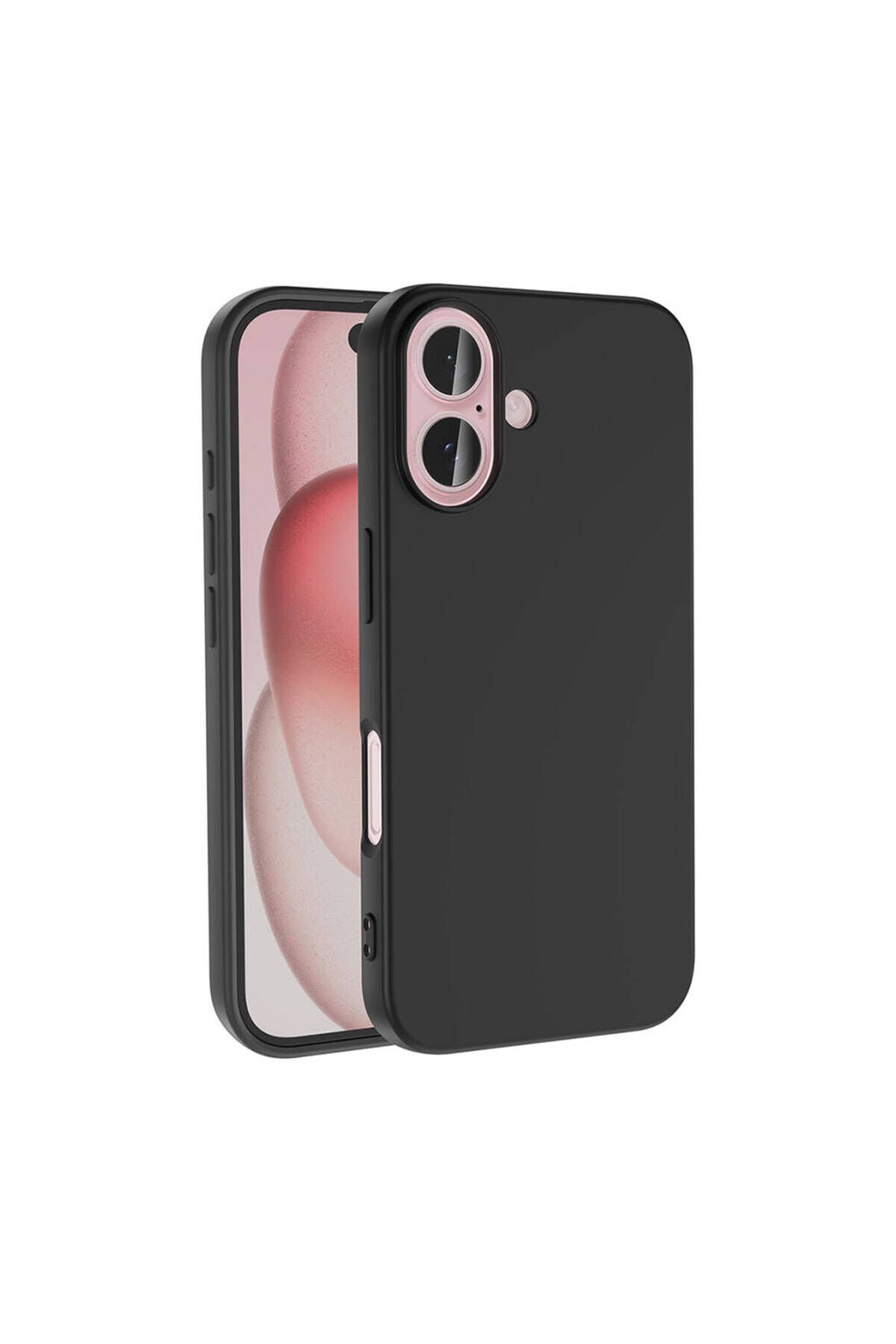 iPhone 16 Plus Kılıf Zore Lansman Kapak-Siyah Siyah