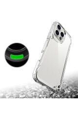 iPhone 16 Pro Kılıf ZPRB T-Max Kapak - Şeffaf Şeffaf