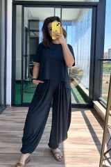 Tsihrt Pantolon Takım Füme - L