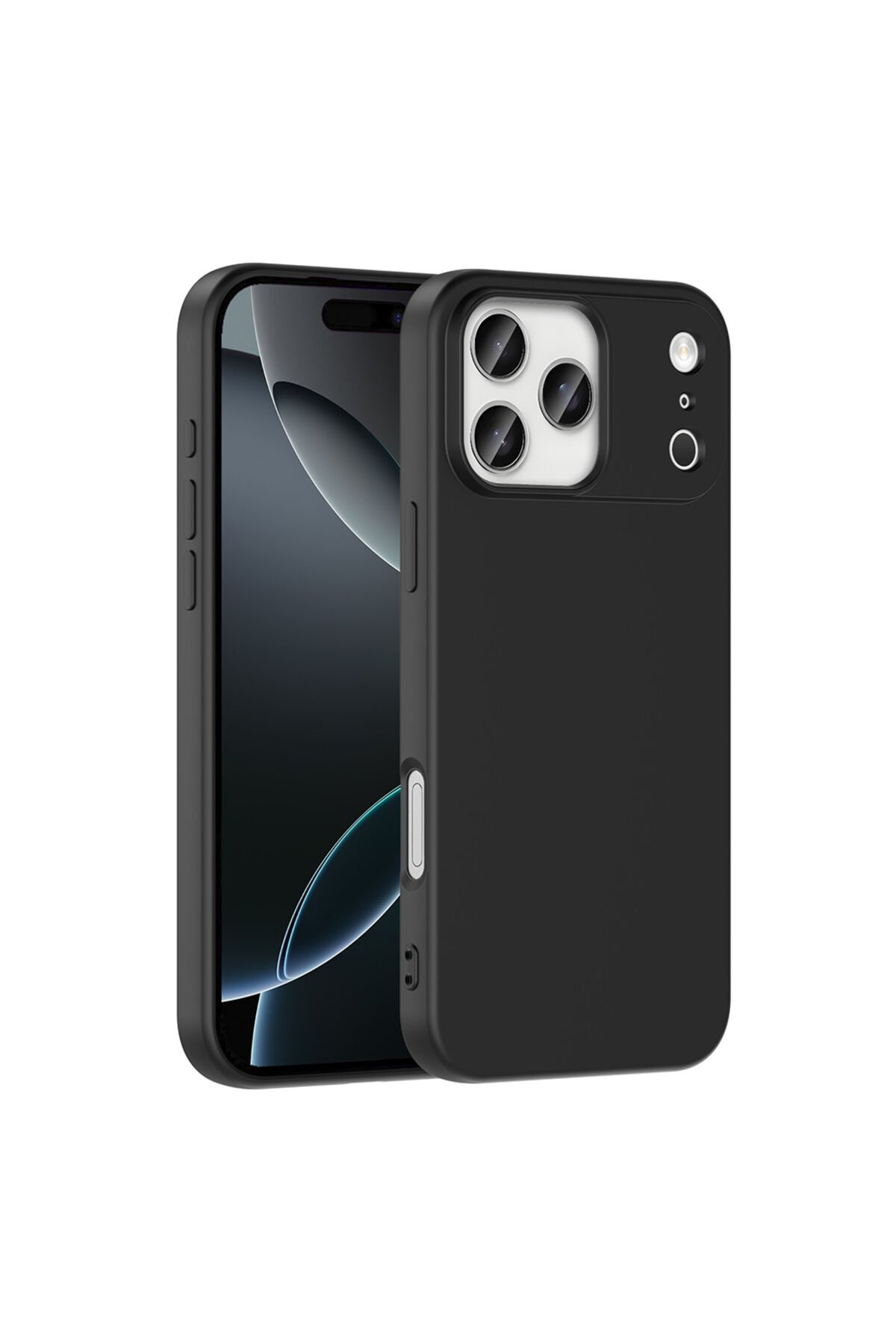 iPhone 17 Pro Max Kılıf Zore Mara Lansman Kapak Siyah