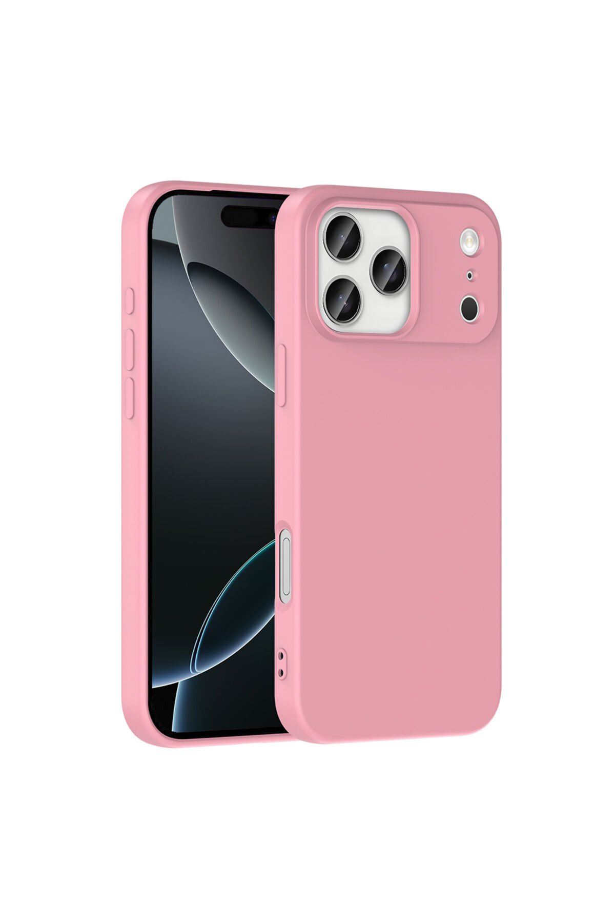 iPhone 17 Pro Max Kılıf Zore Mara Lansman Kapak Pembe