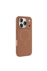 iPhone 17 Pro Max Kılıf M-safe Şarj Özellikli Zore Meta Kapak Siyah