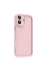 iPhone 16 Plus Kılıf Kamera Korumalı Zore Ananas Kapak - Mürdüm Koyu Yeşil