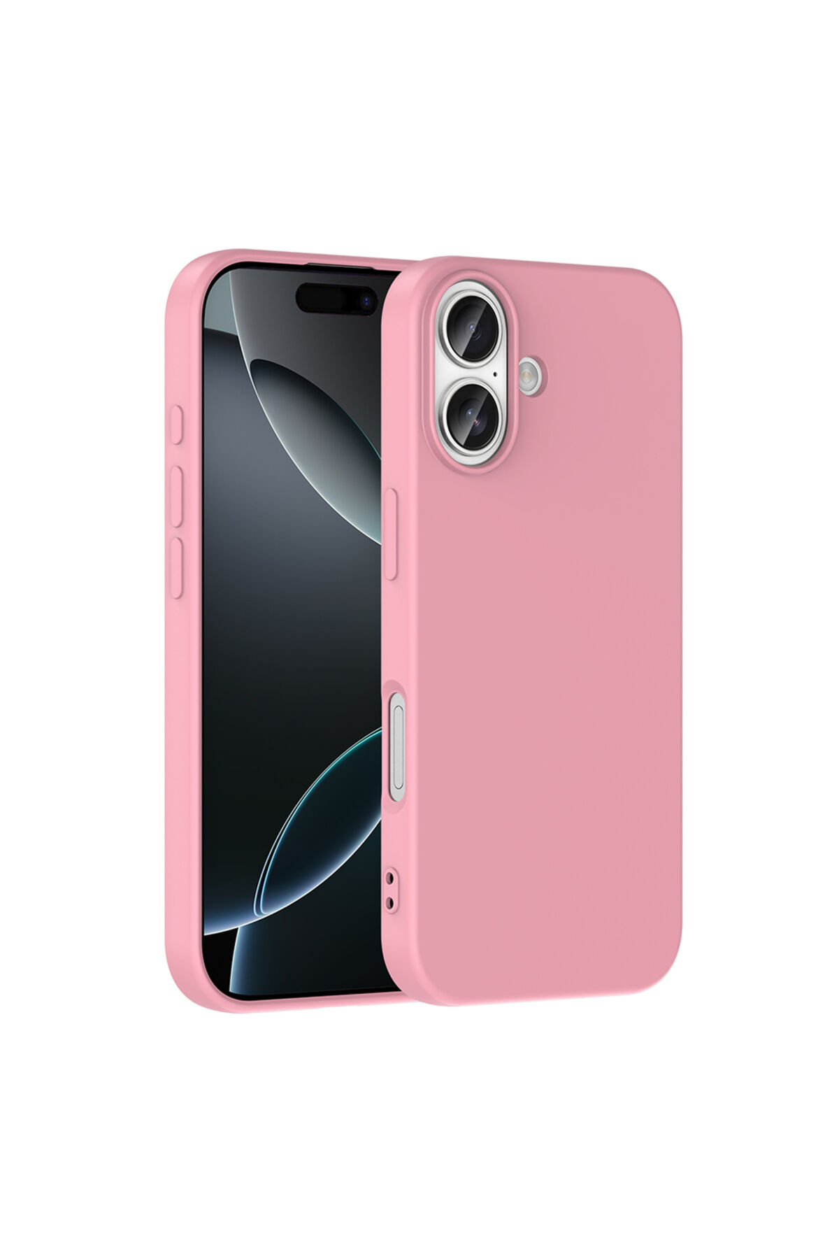 iPhone 17 Kılıf SEKO Mara Lansman Kapak - Turuncu Pembe