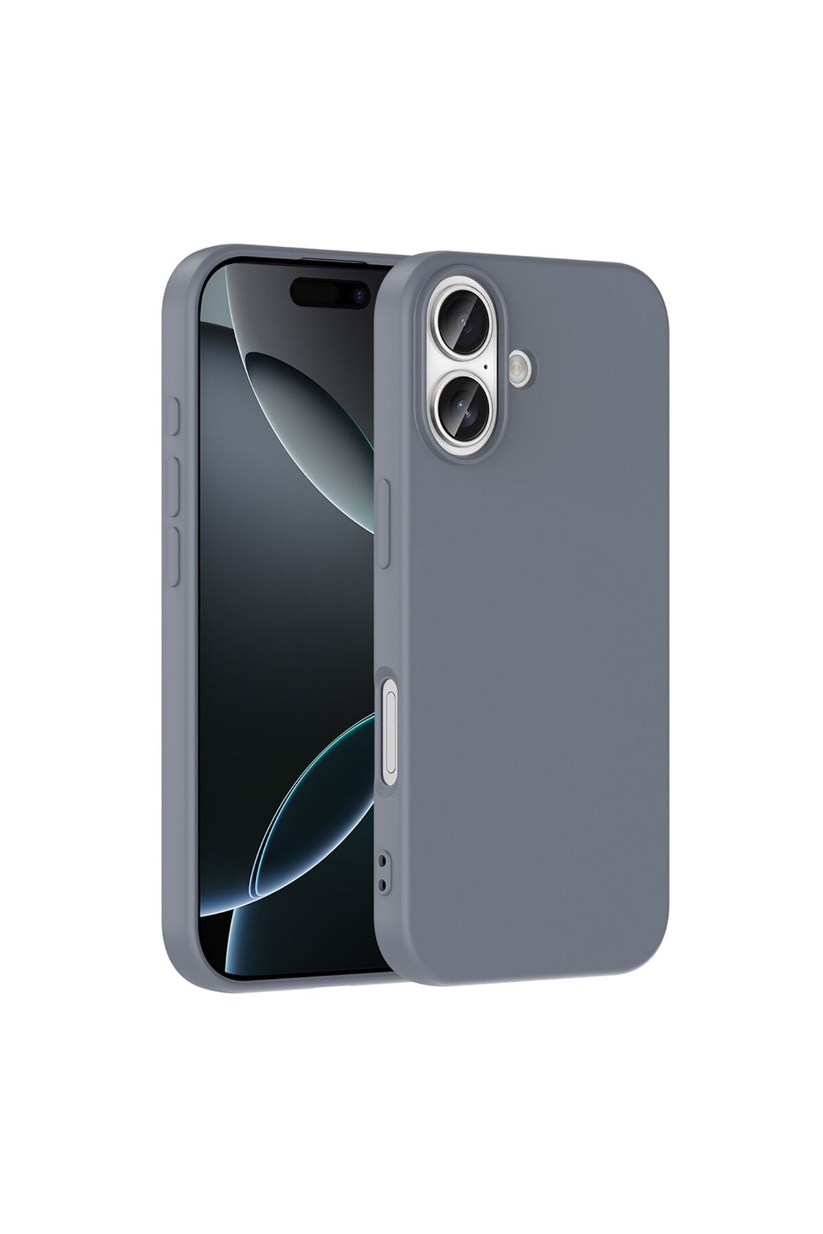 iPhone 17 Kılıf SEKO Mara Lansman Kapak - Turuncu Gri