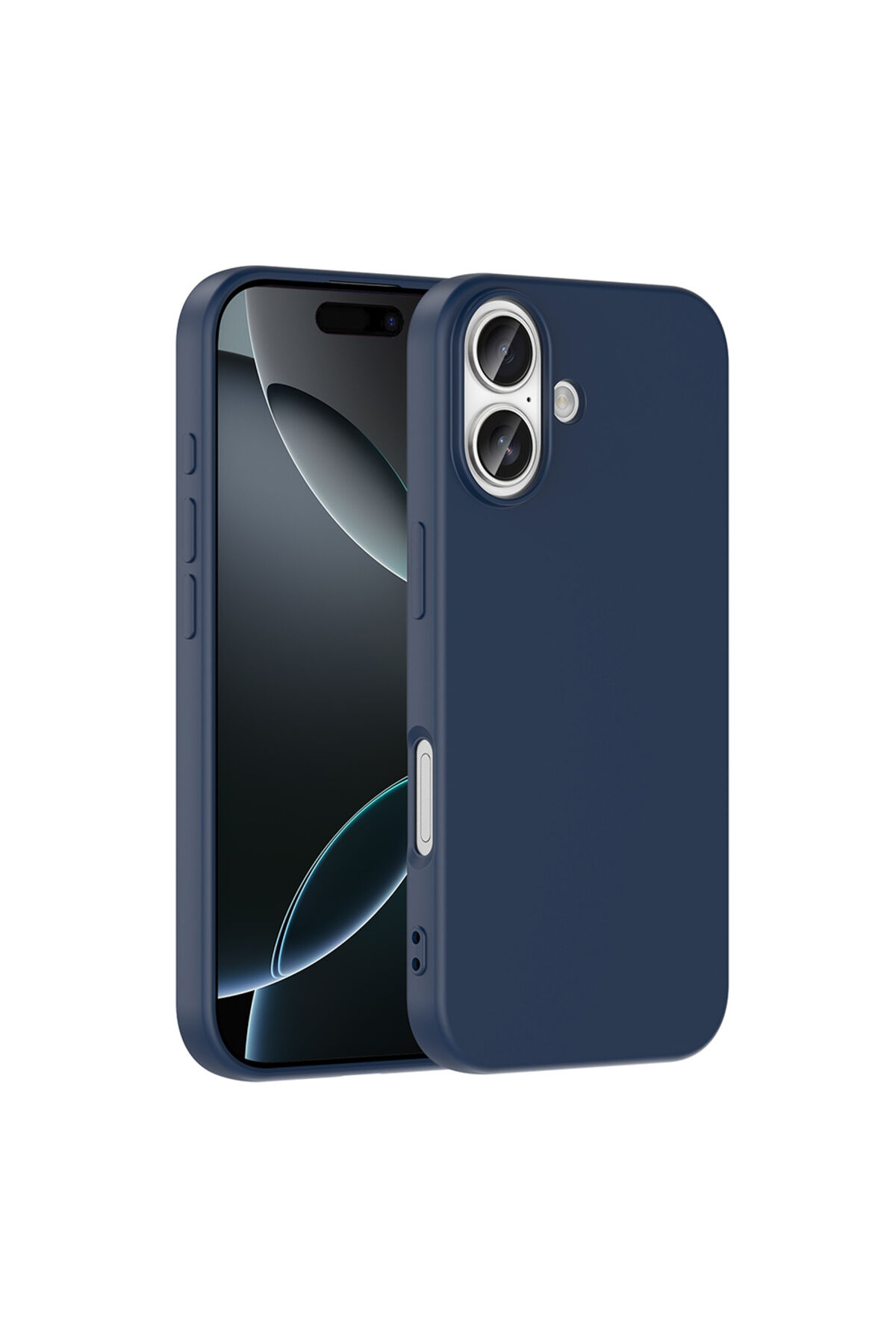 iPhone 17 Kılıf SEKO Mara Lansman Kapak - Turuncu Lacivert