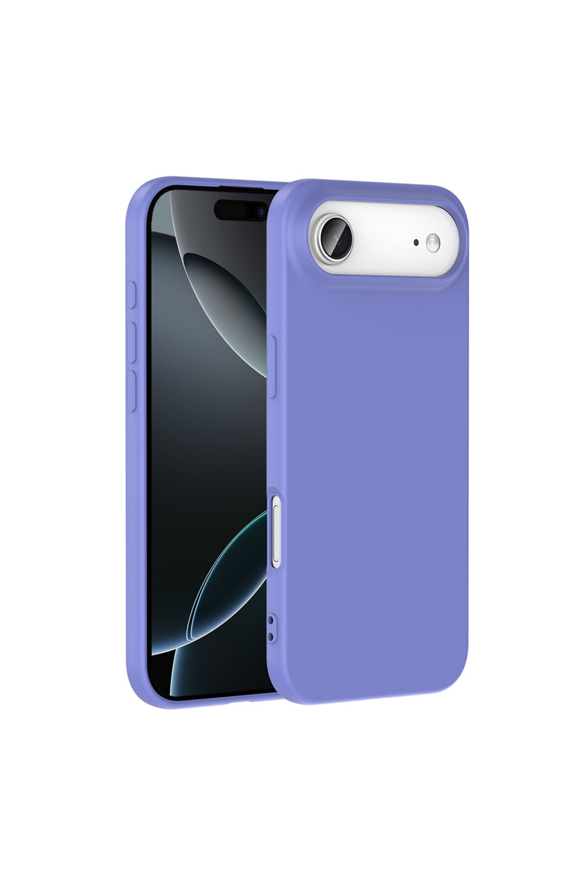 iPhone 17 Air Kılıf Zore Mara Lansman Kapak - Açık Pembe Şeffaf