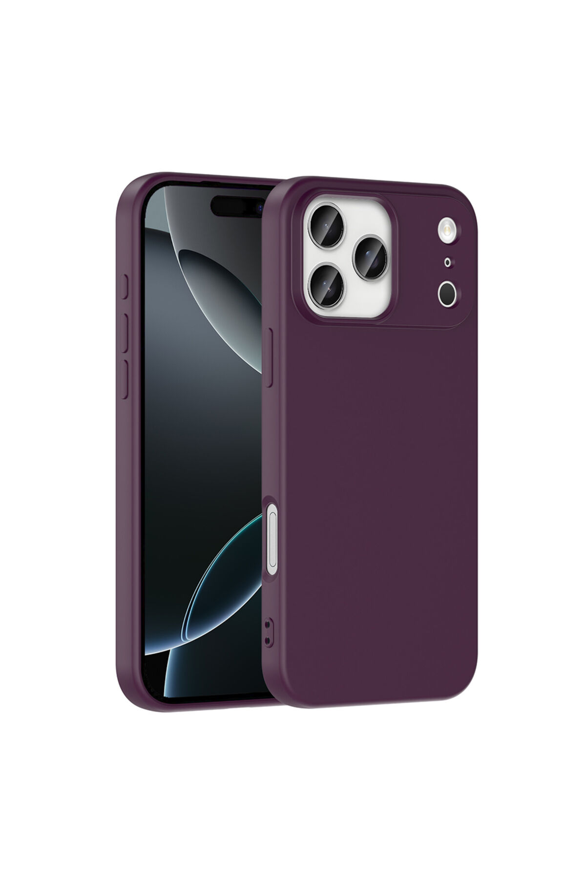 iPhone 17 Pro Kılıf Mara Lansman Kapak - Lila Pembe