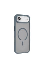 iPhone 17 Air Kılıf M-safe Şarj Özellikli Mat Arka Yüzey Zore Sio Kapak - Desert Titanyum Turuncu