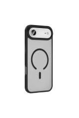 iPhone 17 Air Kılıf M-safe Şarj Özellikli Mat Arka Yüzey Zore Sio Kapak - Desert Titanyum Turuncu