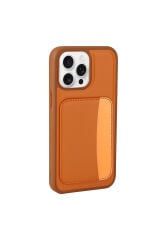 iPhone 16 Pro Kılıf Kartlıklı Zore X-Kart Silikon Kapak - Lacivert Lacivert