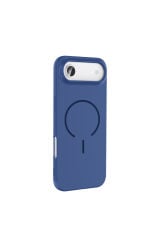 iPhone 17 Air Kılıf M-safe Şarj Özellikli Zore Meta Kapak - Siyah Kahverengi
