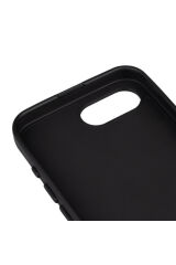 iPhone 16E Kılıf MSRA Biye Silikon - Mavi