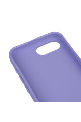 iPhone 16E Kılıf MSRA Biye Silikon - Mavi